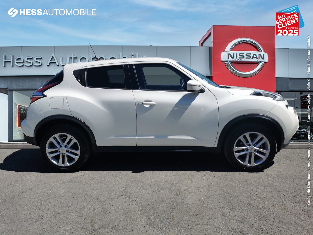 Véhicule d'occasion NISSAN JUKE 1.5 DCI 110CH N-CONNECTA CAMERA GPS chez Nissan Thionville
