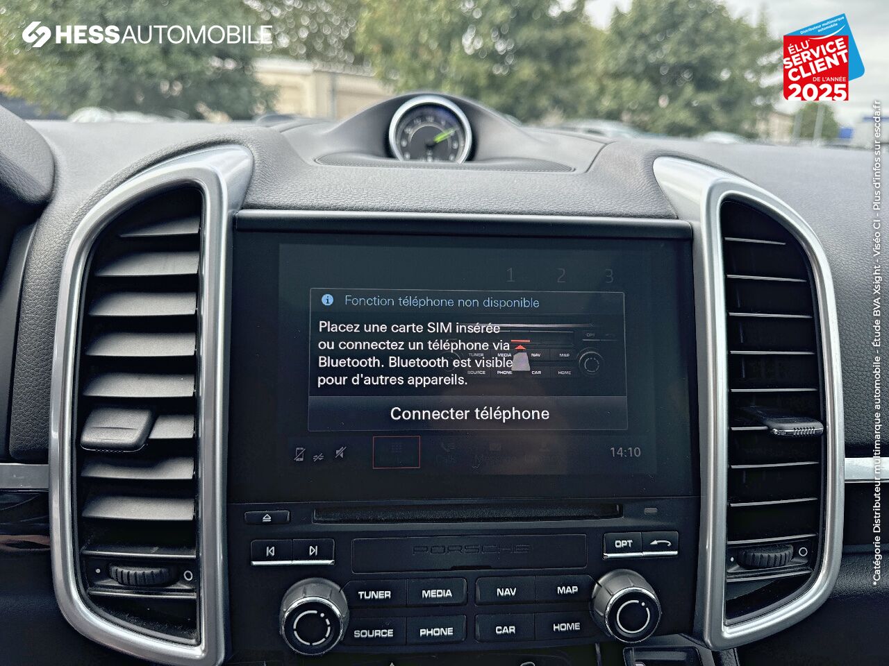 Véhicule d'occasion PORSCHE CAYENNE 3.0 416CH S E-HYBRID chez Toyota Thionville
