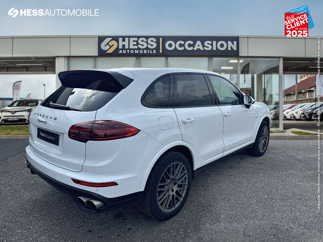 Véhicule d'occasion PORSCHE CAYENNE 3.0 416CH S E-HYBRID chez Toyota Thionville