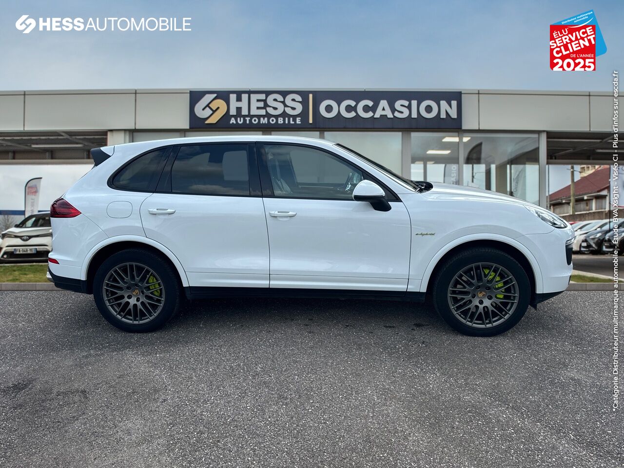 Véhicule d'occasion PORSCHE CAYENNE 3.0 416CH S E-HYBRID chez Toyota Thionville