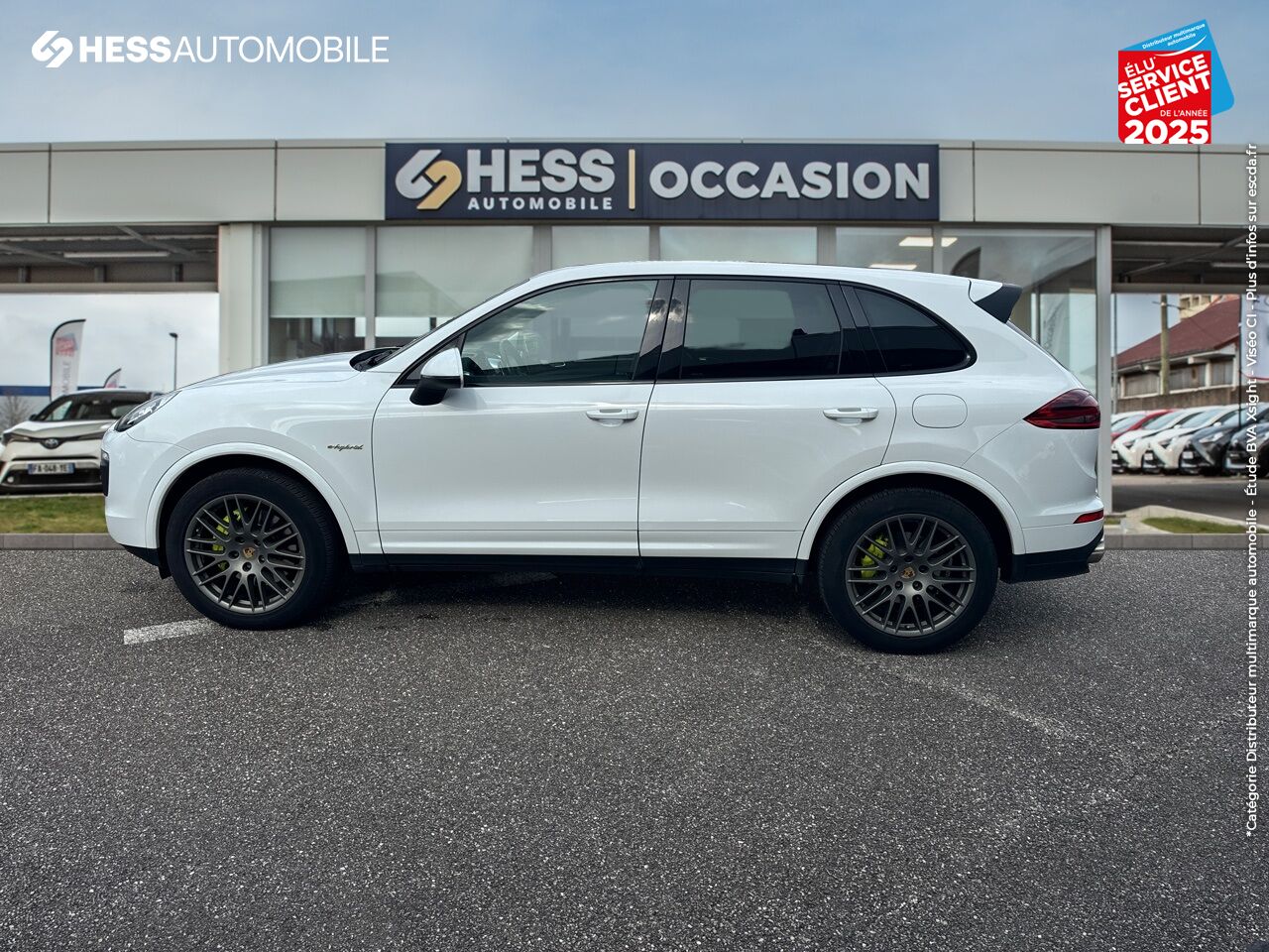 Véhicule d'occasion PORSCHE CAYENNE 3.0 416CH S E-HYBRID chez Toyota Thionville