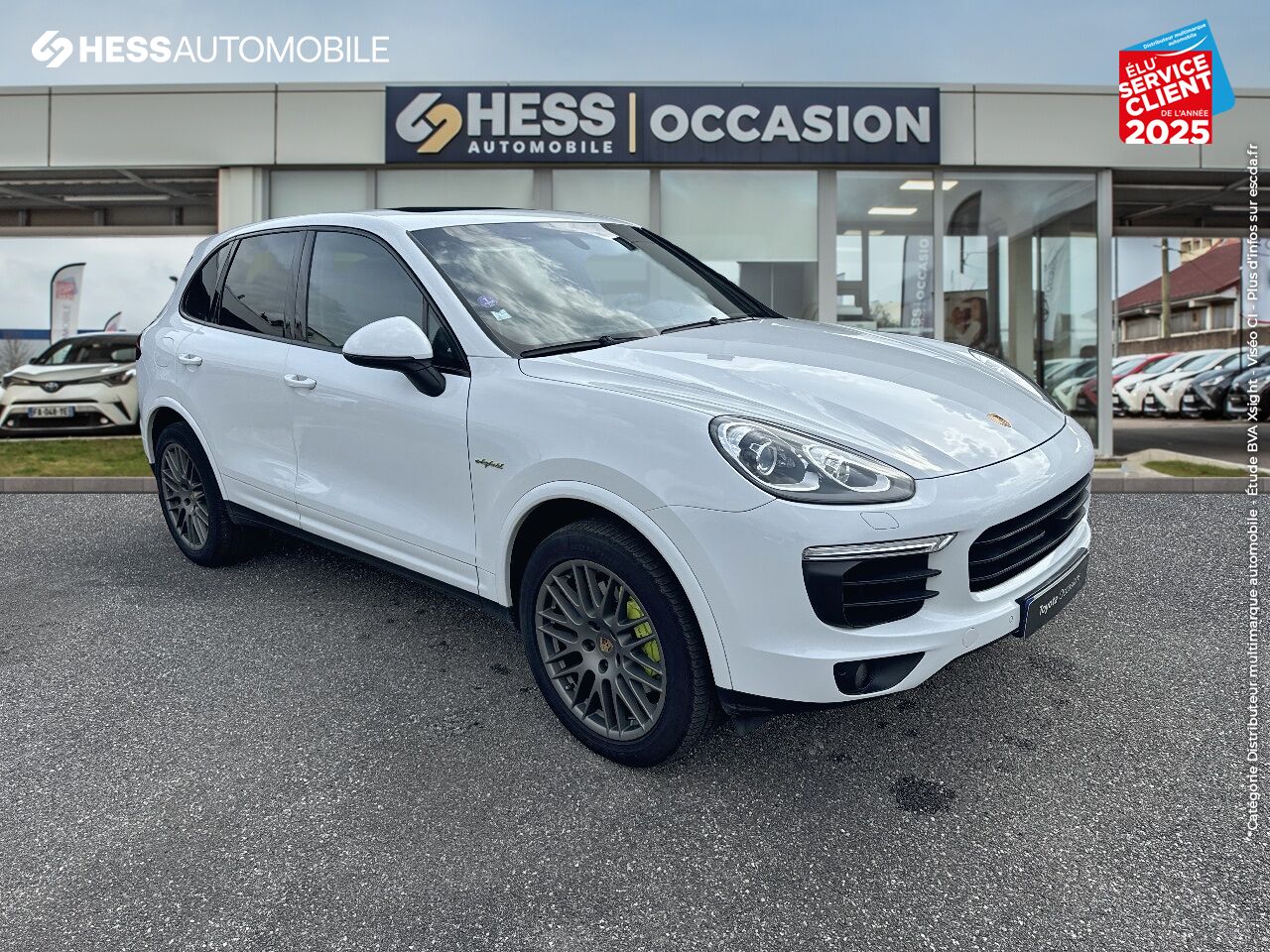 Véhicule d'occasion PORSCHE CAYENNE 3.0 416CH S E-HYBRID chez Toyota Thionville