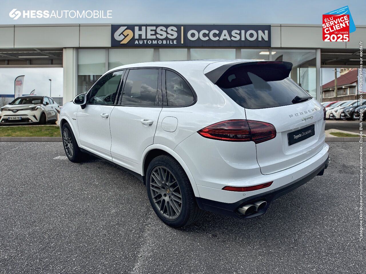 Véhicule d'occasion PORSCHE CAYENNE 3.0 416CH S E-HYBRID chez Toyota Thionville