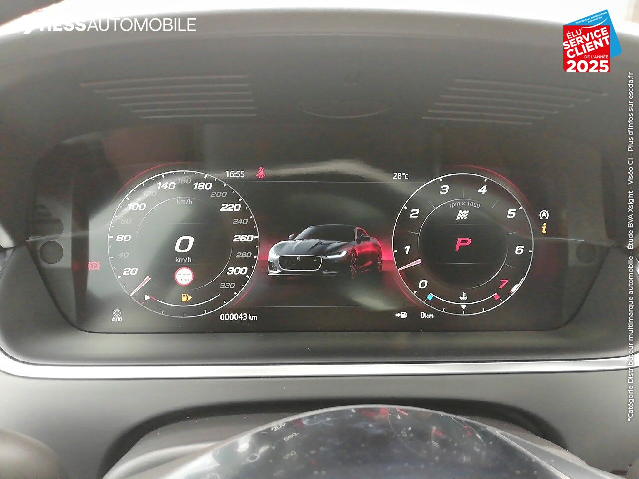 Véhicule d'occasion JAGUAR F-TYPE COUPE 5.0 V8 450CH R-DYNAMIC BVA8 chez Jaguar Metz