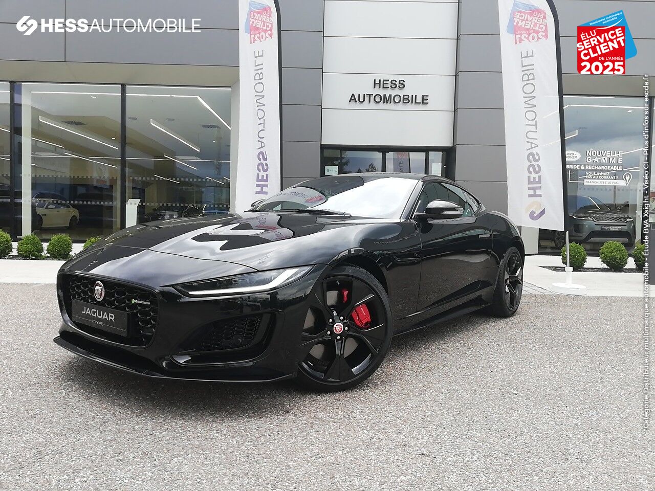 Véhicule d'occasion JAGUAR F-TYPE COUPE 5.0 V8 450CH R-DYNAMIC BVA8 chez Jaguar Metz