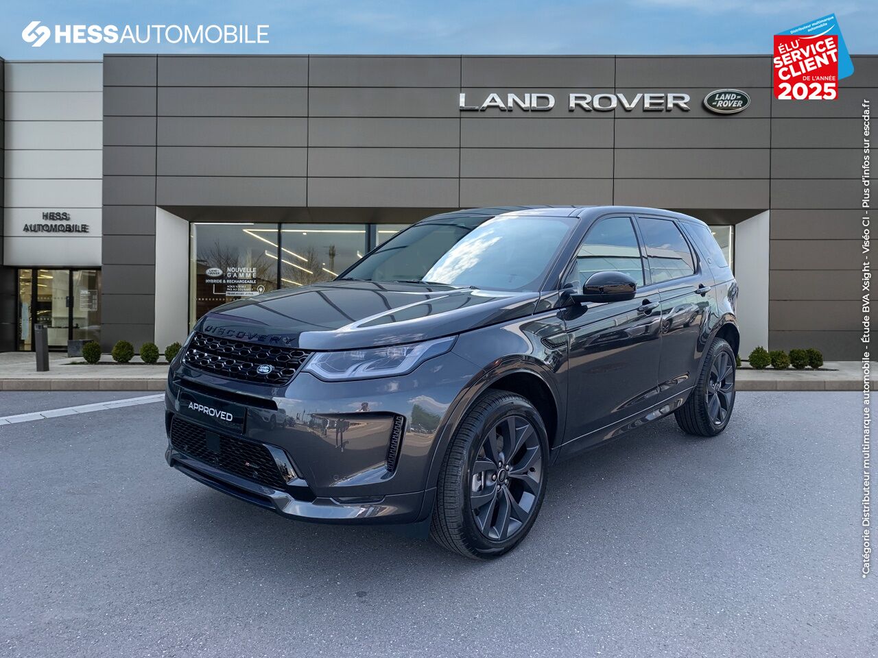 Véhicule neuf LAND-ROVER DISCOVERY SPORT P200 FLEX FUEL R-DYNAMIC SE AWD BVA chez Land Rover Metz