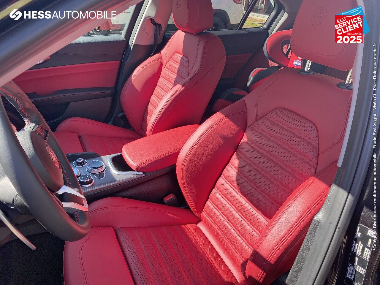 Véhicule d'occasion ALFA ROMEO GIULIA 2.2 JTD 190CH SPRINT AT8 MY21 SIEGE CHAUF CAMERA GPS chez Fiat Besançon