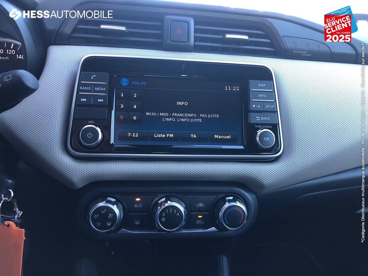 Véhicule d'occasion NISSAN MICRA 0.9 IG-T 90CH ACENTA chez Nissan Beaune