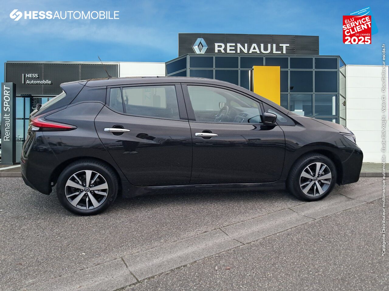 Véhicule d'occasion NISSAN LEAF 150CH 40KWH ACENTA 21.5 CAMERA chez Nissan Besançon
