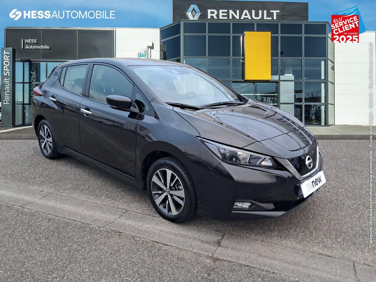 Véhicule d'occasion NISSAN LEAF 150CH 40KWH ACENTA 21.5 CAMERA chez Nissan Besançon