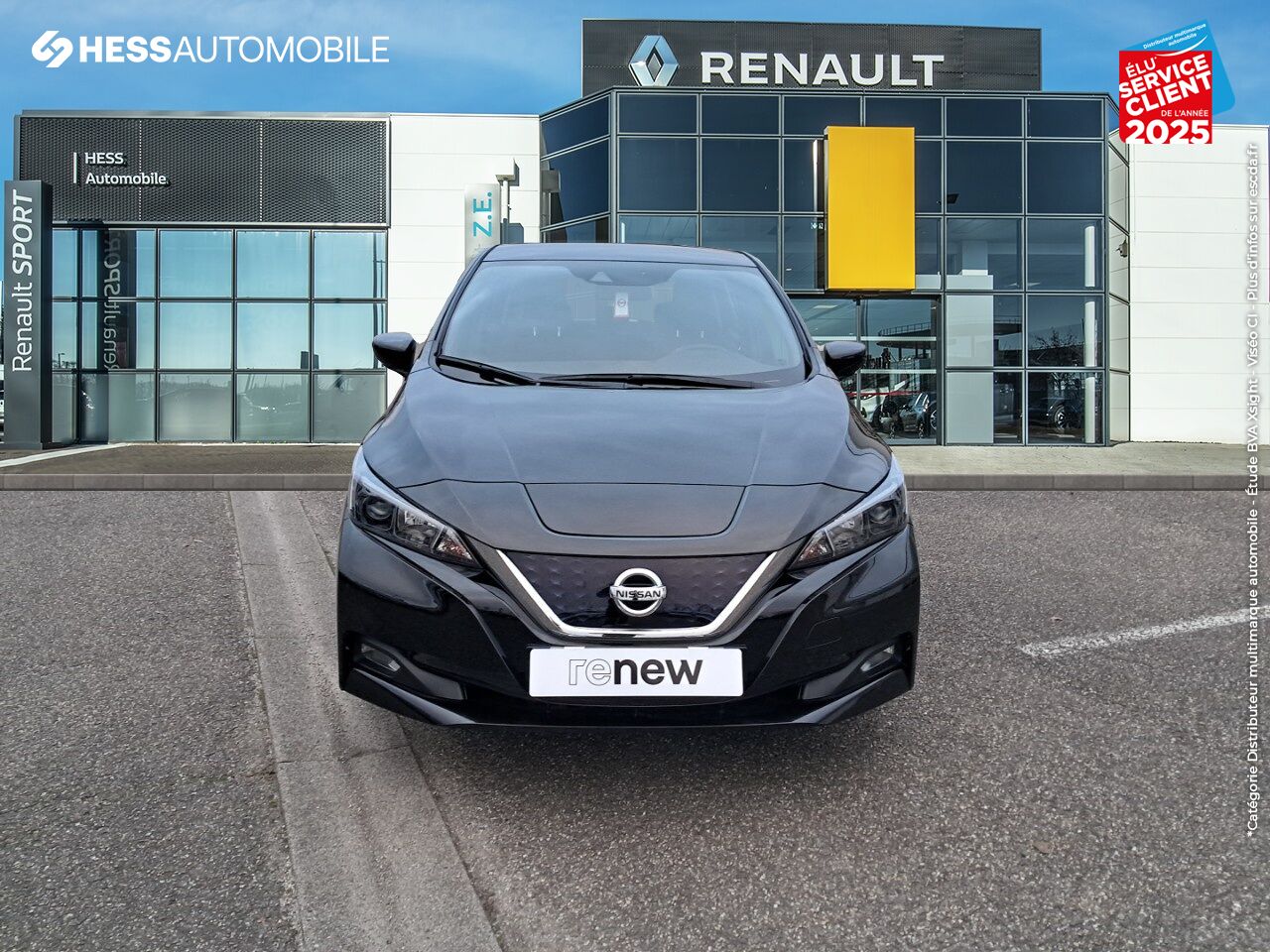 Véhicule d'occasion NISSAN LEAF 150CH 40KWH ACENTA 21.5 CAMERA chez Nissan Besançon