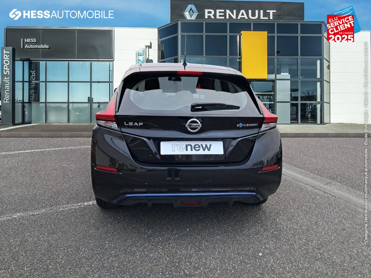 Véhicule d'occasion NISSAN LEAF 150CH 40KWH ACENTA 21.5 CAMERA chez Nissan Besançon