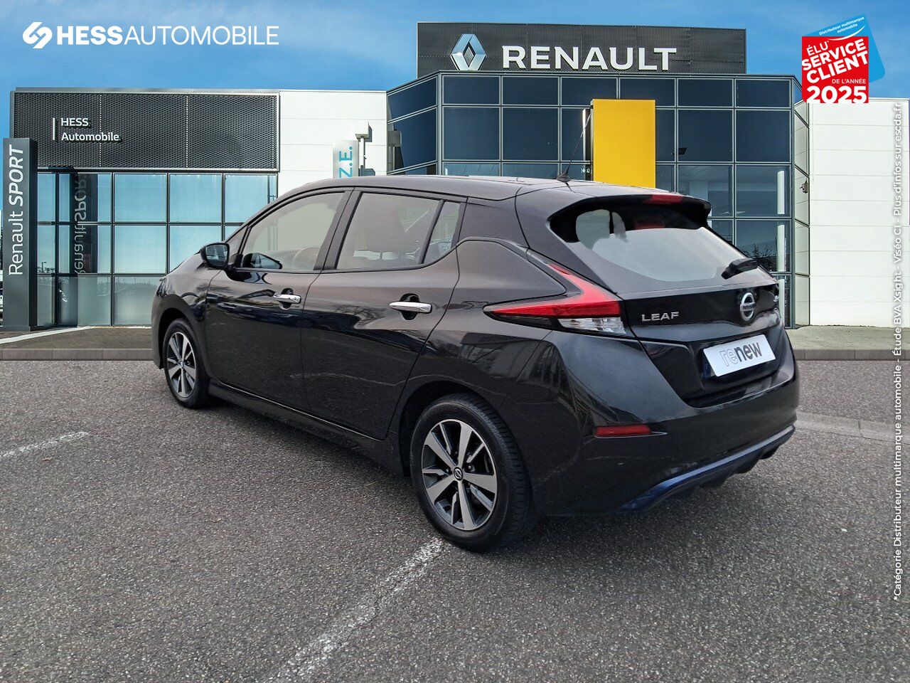 Véhicule d'occasion NISSAN LEAF 150CH 40KWH ACENTA 21.5 CAMERA chez Nissan Besançon