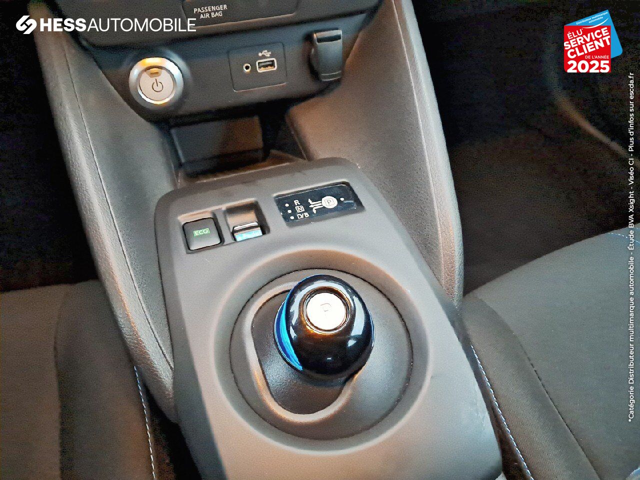 Véhicule d'occasion NISSAN LEAF 150CH 40KWH ACENTA 21.5 CAMERA chez Nissan Besançon