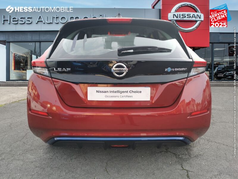 Véhicule d'occasion NISSAN LEAF 150CH 40KWH FIRST GPS CAMERA KEYLESS chez Nissan Thionville