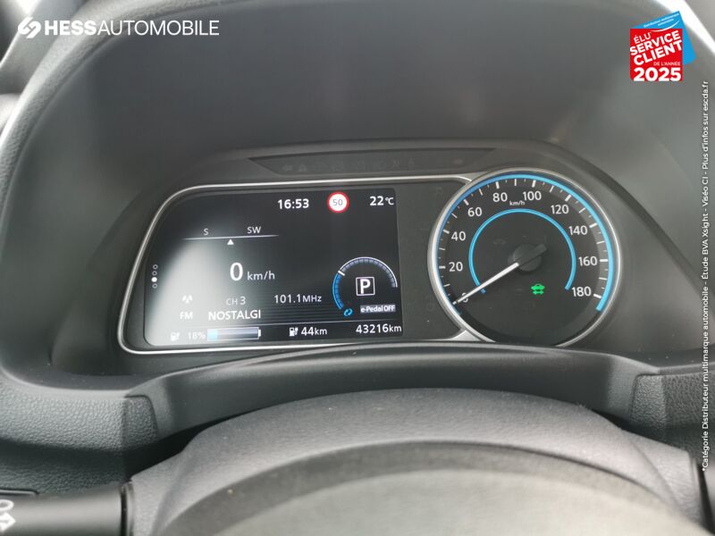 Véhicule d'occasion NISSAN LEAF 150CH 40KWH FIRST GPS CAMERA KEYLESS chez Nissan Thionville