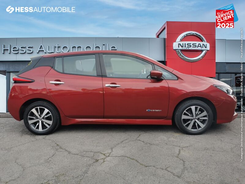 Véhicule d'occasion NISSAN LEAF 150CH 40KWH FIRST GPS CAMERA KEYLESS chez Nissan Thionville