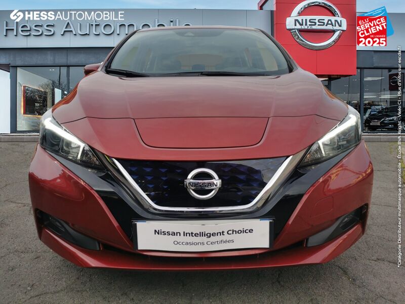 Véhicule d'occasion NISSAN LEAF 150CH 40KWH FIRST GPS CAMERA KEYLESS chez Nissan Thionville