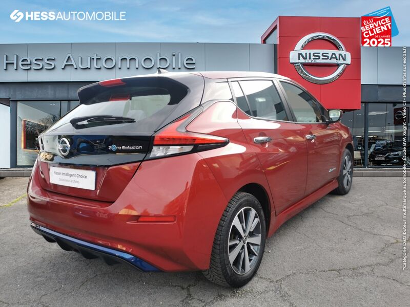 Véhicule d'occasion NISSAN LEAF 150CH 40KWH FIRST GPS CAMERA KEYLESS chez Nissan Thionville