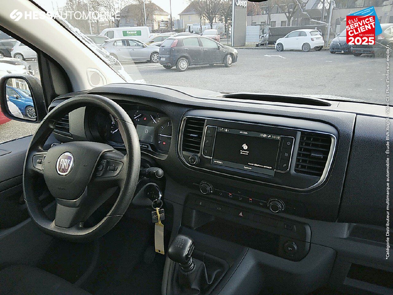 Véhicule d'occasion FIAT SCUDO FG M 1.5 BLUEHDI 120CH SS PRO LOUNGE CONNECT chez Hyundai Chalons