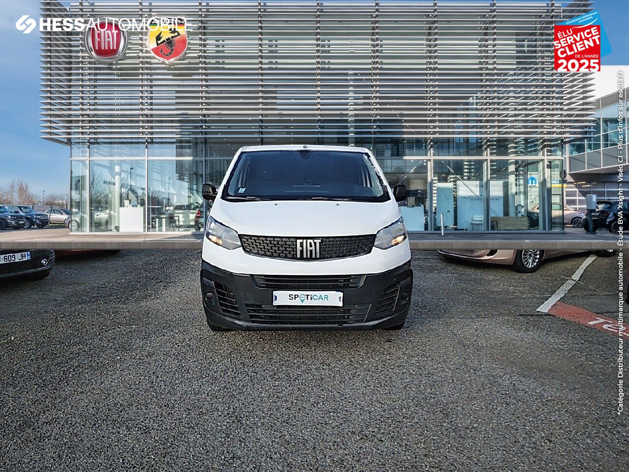 Véhicule d'occasion FIAT SCUDO FG M 1.5 BLUEHDI 120CH SS PRO LOUNGE CONNECT chez Hyundai Chalons