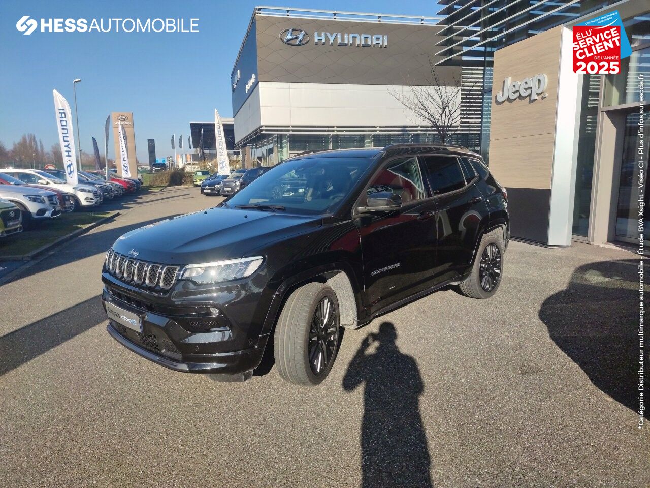 Véhicule neuf JEEP COMPASS 1.3 PHEV T4 240CH S 4XE AT6 EAWD chez Fiat Strasbourg
