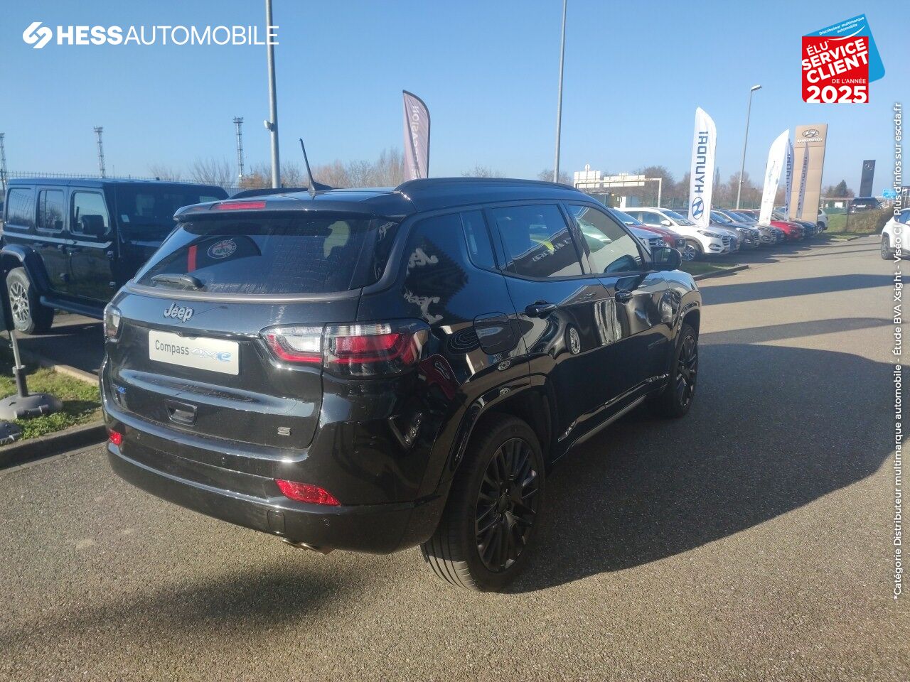 Véhicule neuf JEEP COMPASS 1.3 PHEV T4 240CH S 4XE AT6 EAWD chez Fiat Strasbourg