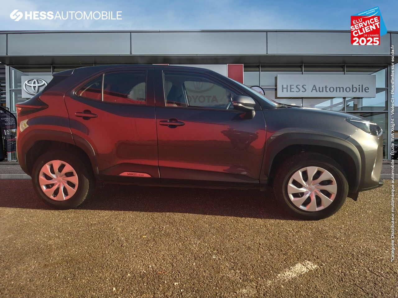 Véhicule d'occasion TOYOTA YARIS CROSS 116H DYNAMIC MY22 CAMERA chez Toyota Sarreguemines