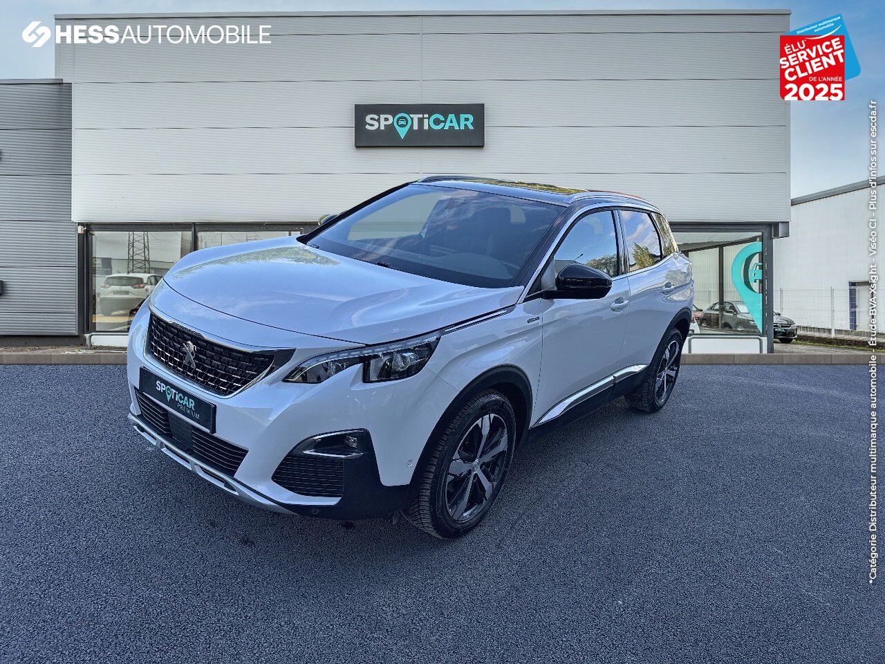 Véhicule d'occasion PEUGEOT 3008 1.2 PURETECH 130CH GT LINE SS EAT6 chez Renault Colmar