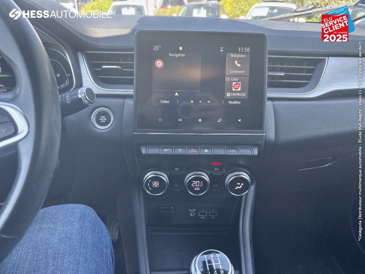 Véhicule d'occasion RENAULT CAPTUR 1.0 TCE 100CH INTENS GPL - 20 CAMERA chez Renault Saint-Louis