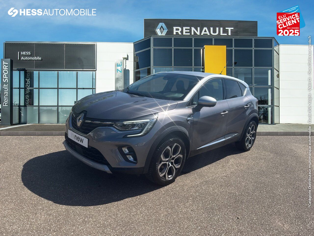 Véhicule d'occasion RENAULT CAPTUR 1.0 TCE 100CH INTENS GPL - 20 CAMERA chez Renault Saint-Louis