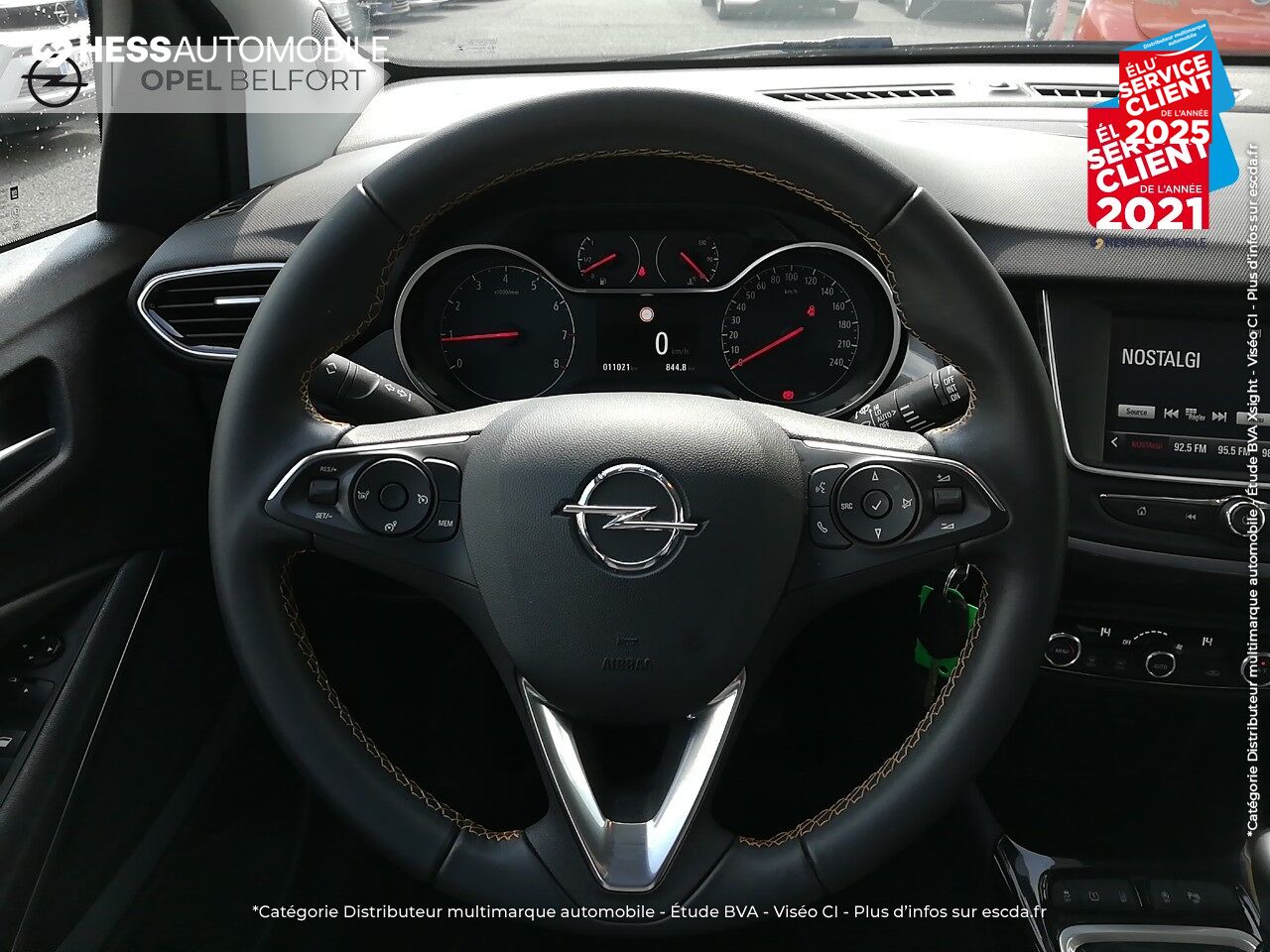 Véhicule d'occasion OPEL CROSSLAND X 1.5 D 102CH ELEGANCE EURO 6D-T RADAR AR CLIM AUTO B-Z chez Opel Belfort