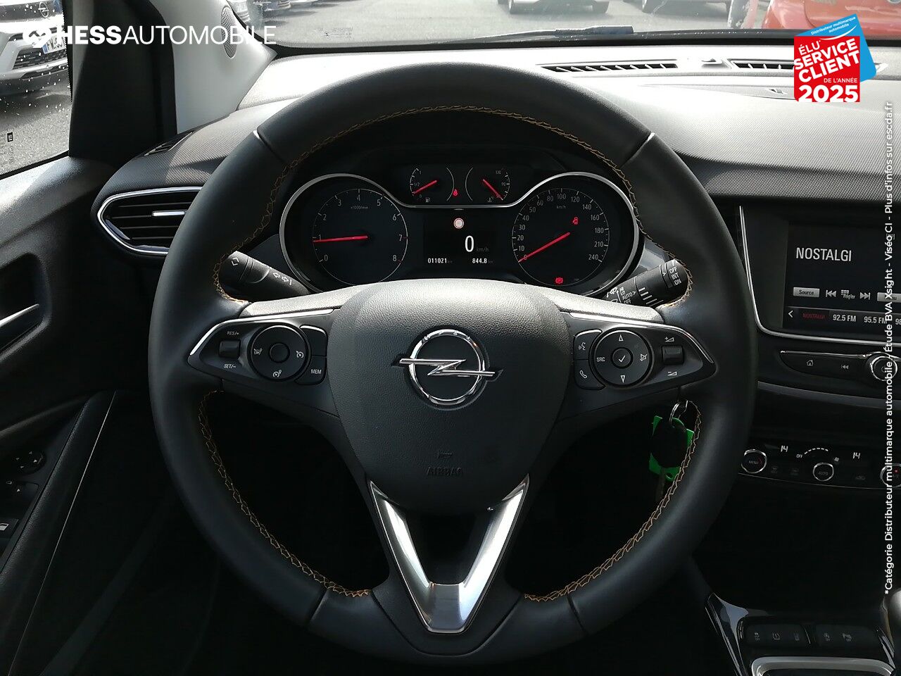 Véhicule d'occasion OPEL CROSSLAND X 1.5 D 102CH ELEGANCE EURO 6D-T RADAR AR CLIM AUTO B-Z chez Opel Belfort