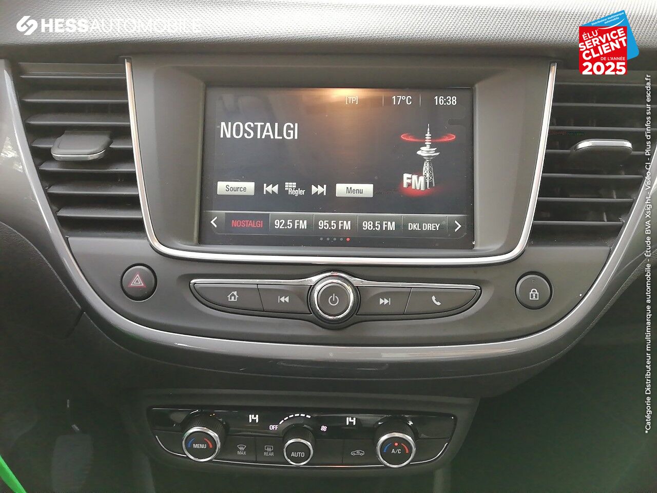 Véhicule d'occasion OPEL CROSSLAND X 1.5 D 102CH ELEGANCE EURO 6D-T RADAR AR CLIM AUTO B-Z chez Opel Belfort