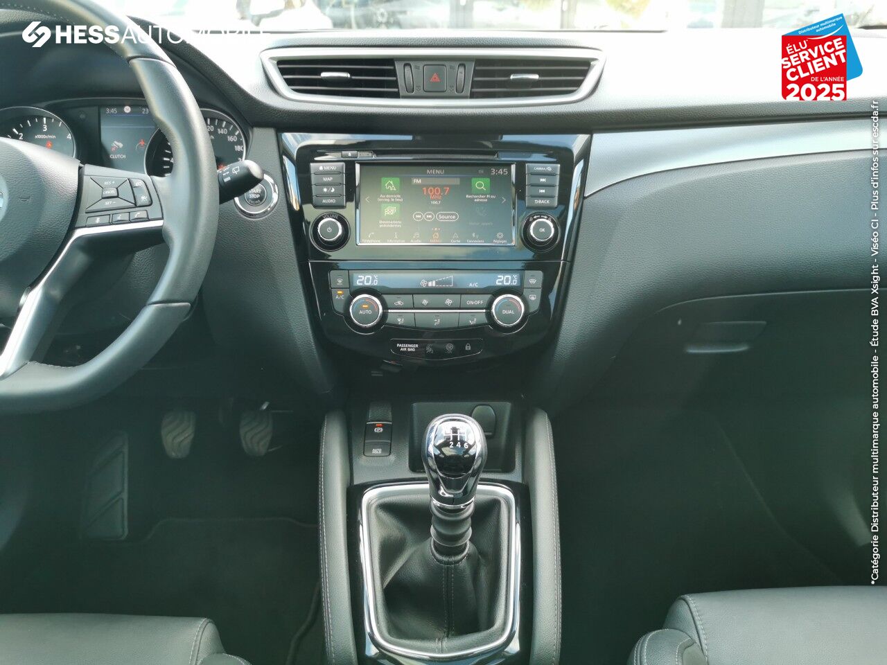 Véhicule d'occasion NISSAN QASHQAI 1.5 DCI 115CH TEKNA 2019 EURO6-EVAP TPANO CAMERA GPS CUIR SIEGES CHAUF chez Nissan Thionville