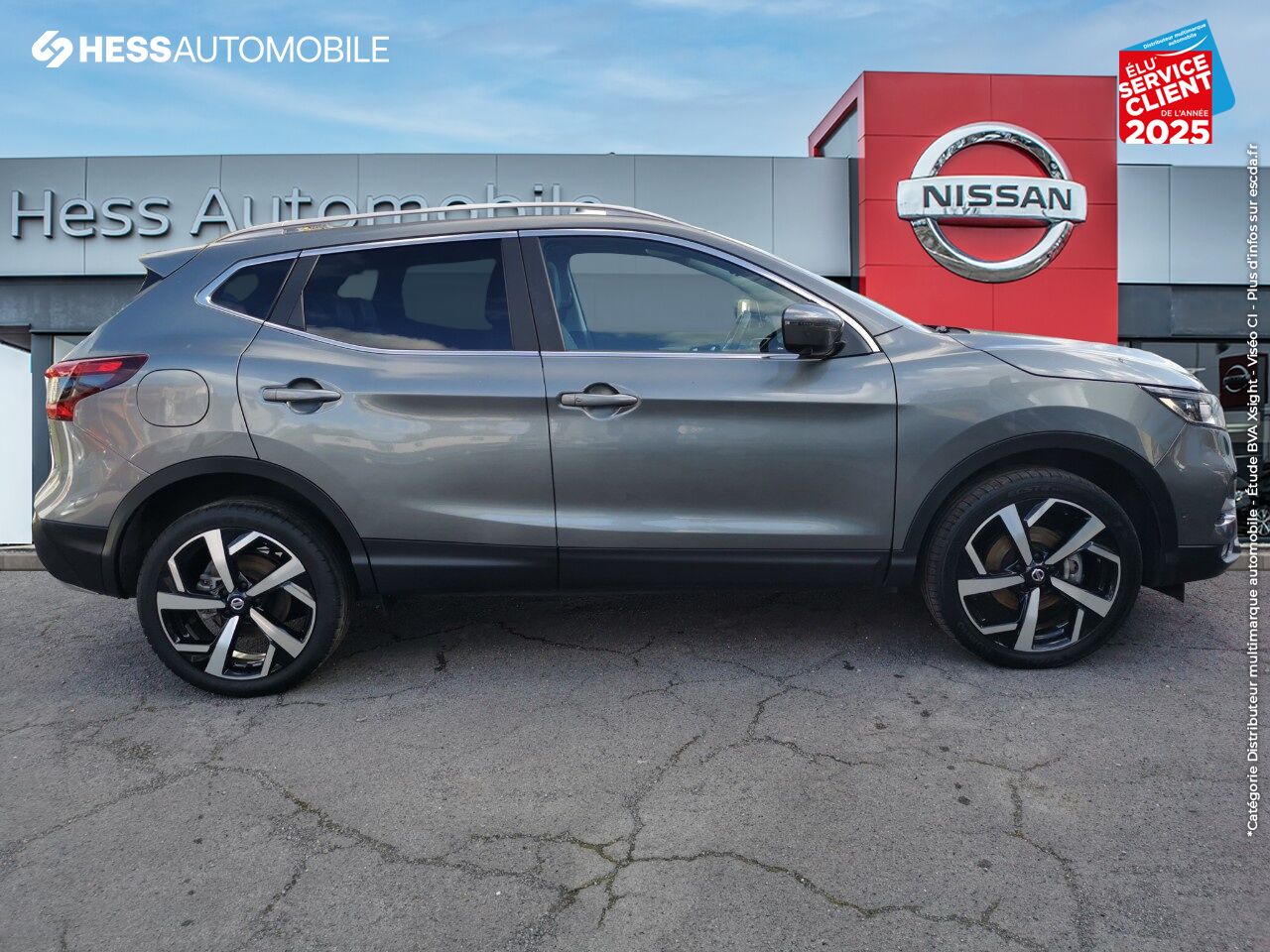 Véhicule d'occasion NISSAN QASHQAI 1.5 DCI 115CH TEKNA 2019 EURO6-EVAP TPANO CAMERA GPS CUIR SIEGES CHAUF chez Nissan Thionville