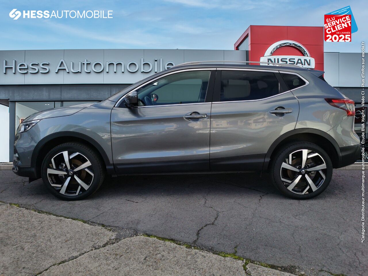 Véhicule d'occasion NISSAN QASHQAI 1.5 DCI 115CH TEKNA 2019 EURO6-EVAP TPANO CAMERA GPS CUIR SIEGES CHAUF chez Nissan Thionville