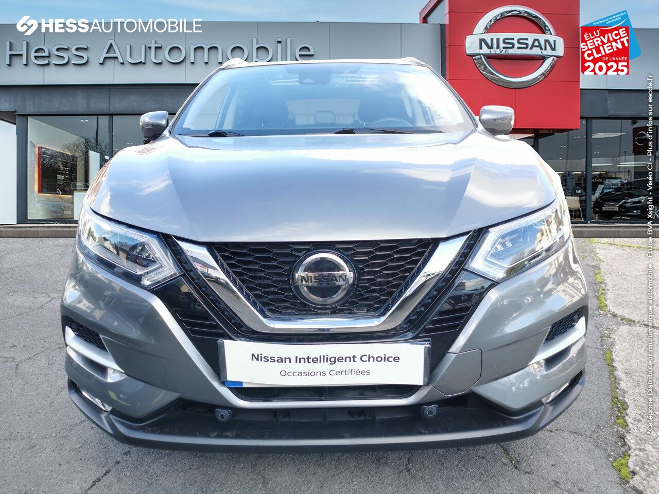 Véhicule d'occasion NISSAN QASHQAI 1.5 DCI 115CH TEKNA 2019 EURO6-EVAP TPANO CAMERA GPS CUIR SIEGES CHAUF chez Nissan Thionville