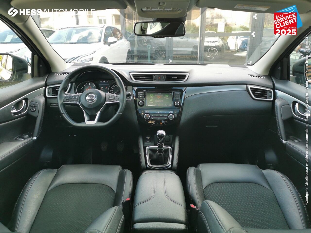 Véhicule d'occasion NISSAN QASHQAI 1.5 DCI 115CH TEKNA 2019 EURO6-EVAP TPANO CAMERA GPS CUIR SIEGES CHAUF chez Nissan Thionville