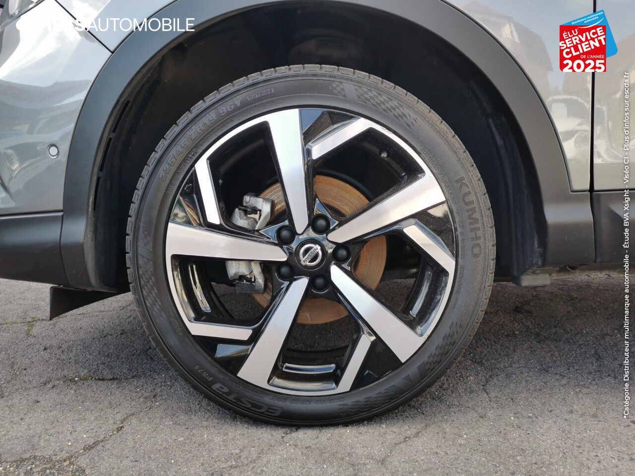 Véhicule d'occasion NISSAN QASHQAI 1.5 DCI 115CH TEKNA 2019 EURO6-EVAP TPANO CAMERA GPS CUIR SIEGES CHAUF chez Nissan Thionville