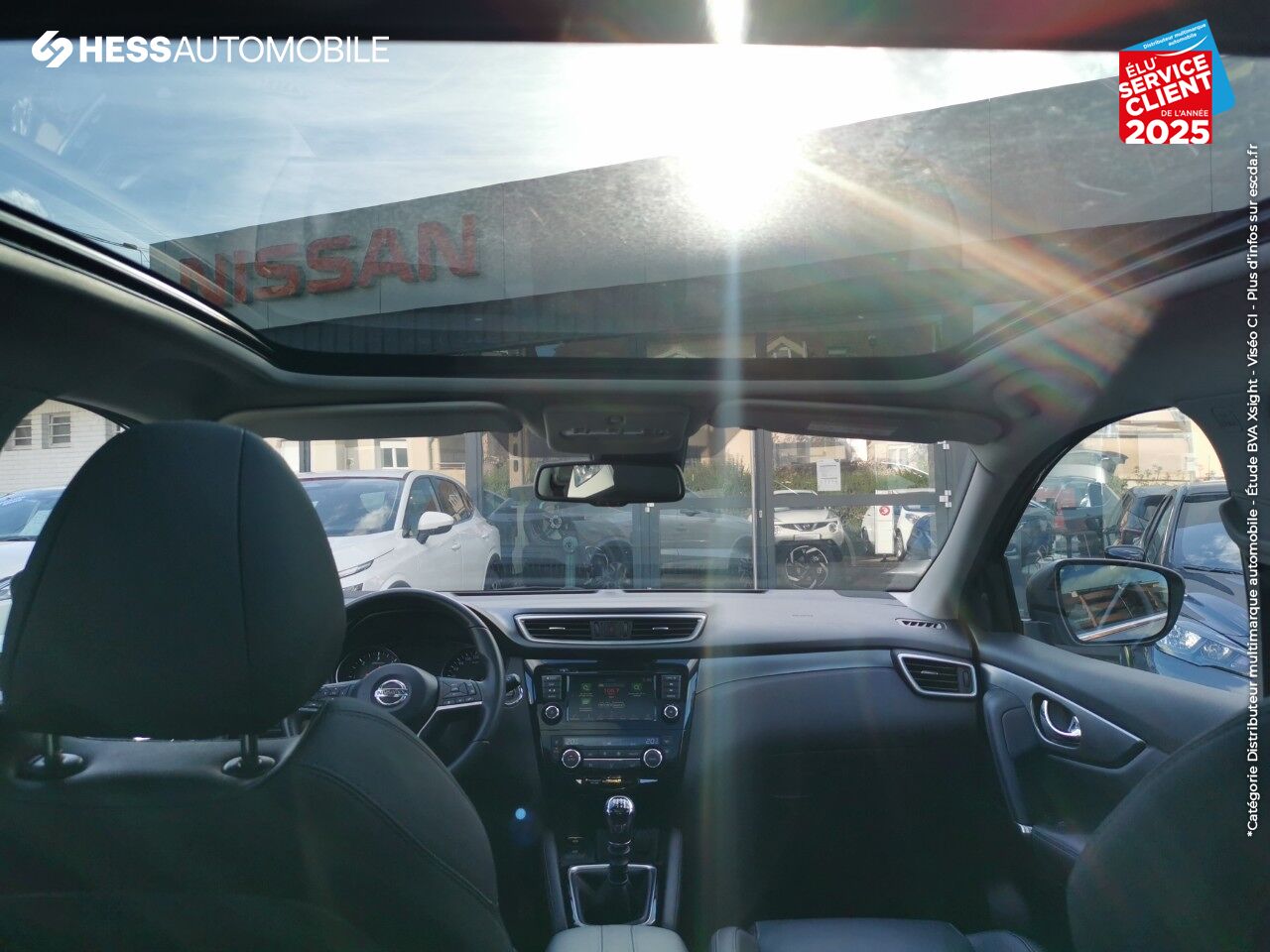 Véhicule d'occasion NISSAN QASHQAI 1.5 DCI 115CH TEKNA 2019 EURO6-EVAP TPANO CAMERA GPS CUIR SIEGES CHAUF chez Nissan Thionville