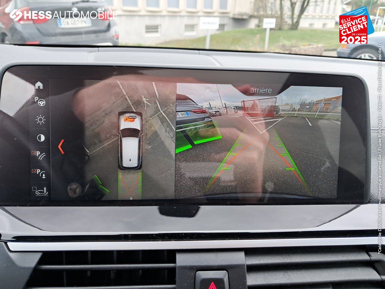 Véhicule d'occasion BMW X3 XDRIVE20DA 190CH XLINE EURO6D-T TPANO SIEGES CHAUF/CUIR VOLANT CHAUF GPS CAMERA HUD chez BMW Belfort