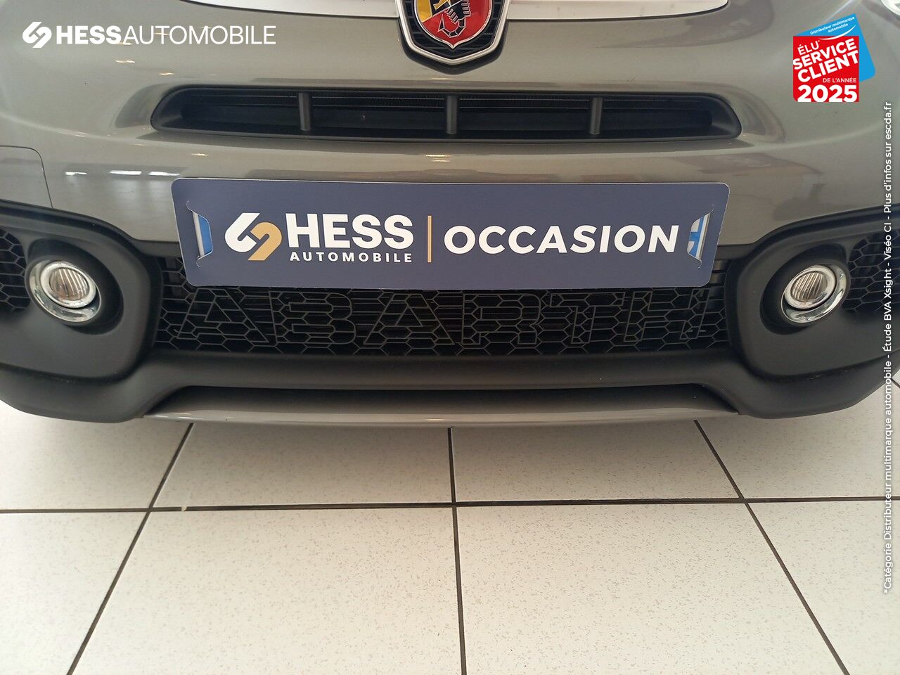 Véhicule d'occasion ABARTH 500C 1.4 TURBO T-JET 165CH 595 TURISMO BVA chez HESS Automobile