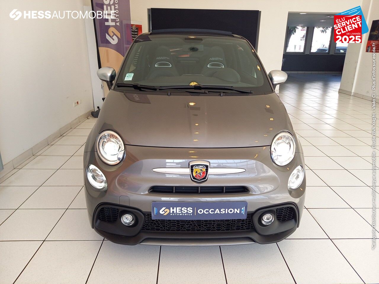 Véhicule d'occasion ABARTH 500C 1.4 TURBO T-JET 165CH 595 TURISMO BVA chez HESS Automobile