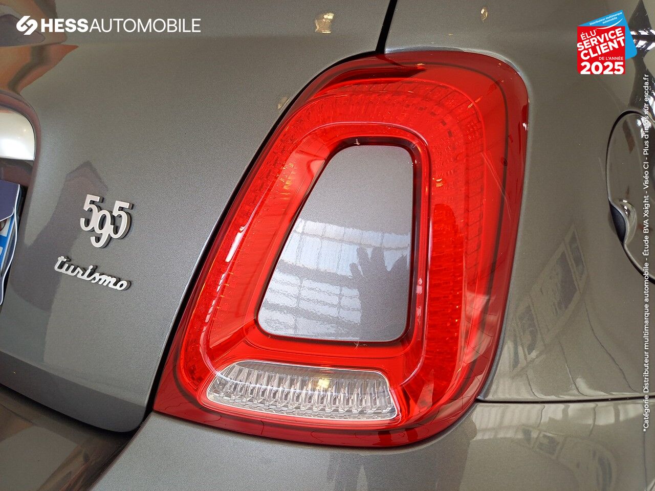 Véhicule d'occasion ABARTH 500C 1.4 TURBO T-JET 165CH 595 TURISMO BVA chez HESS Automobile