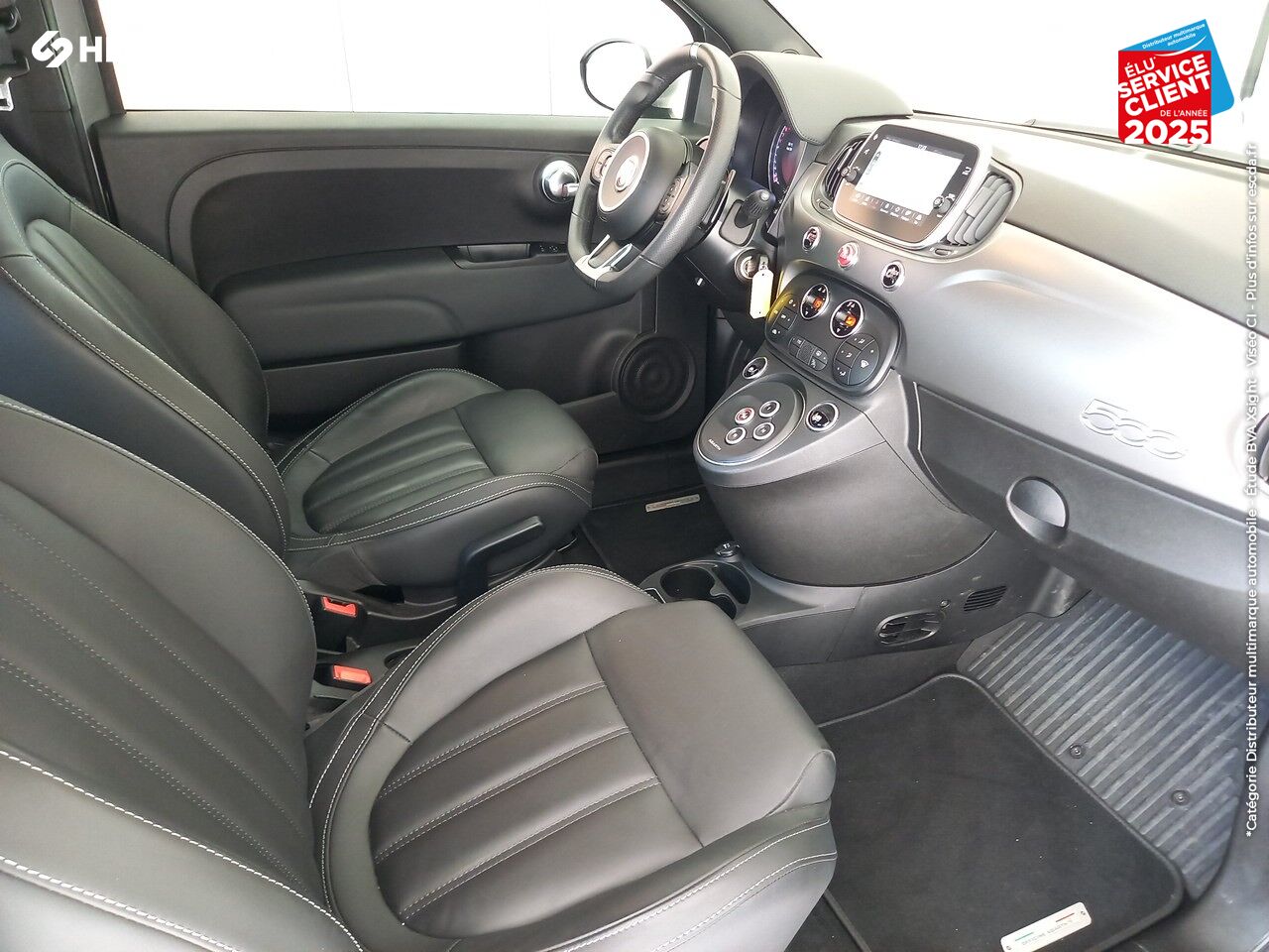 Véhicule d'occasion ABARTH 500C 1.4 TURBO T-JET 165CH 595 TURISMO BVA chez HESS Automobile