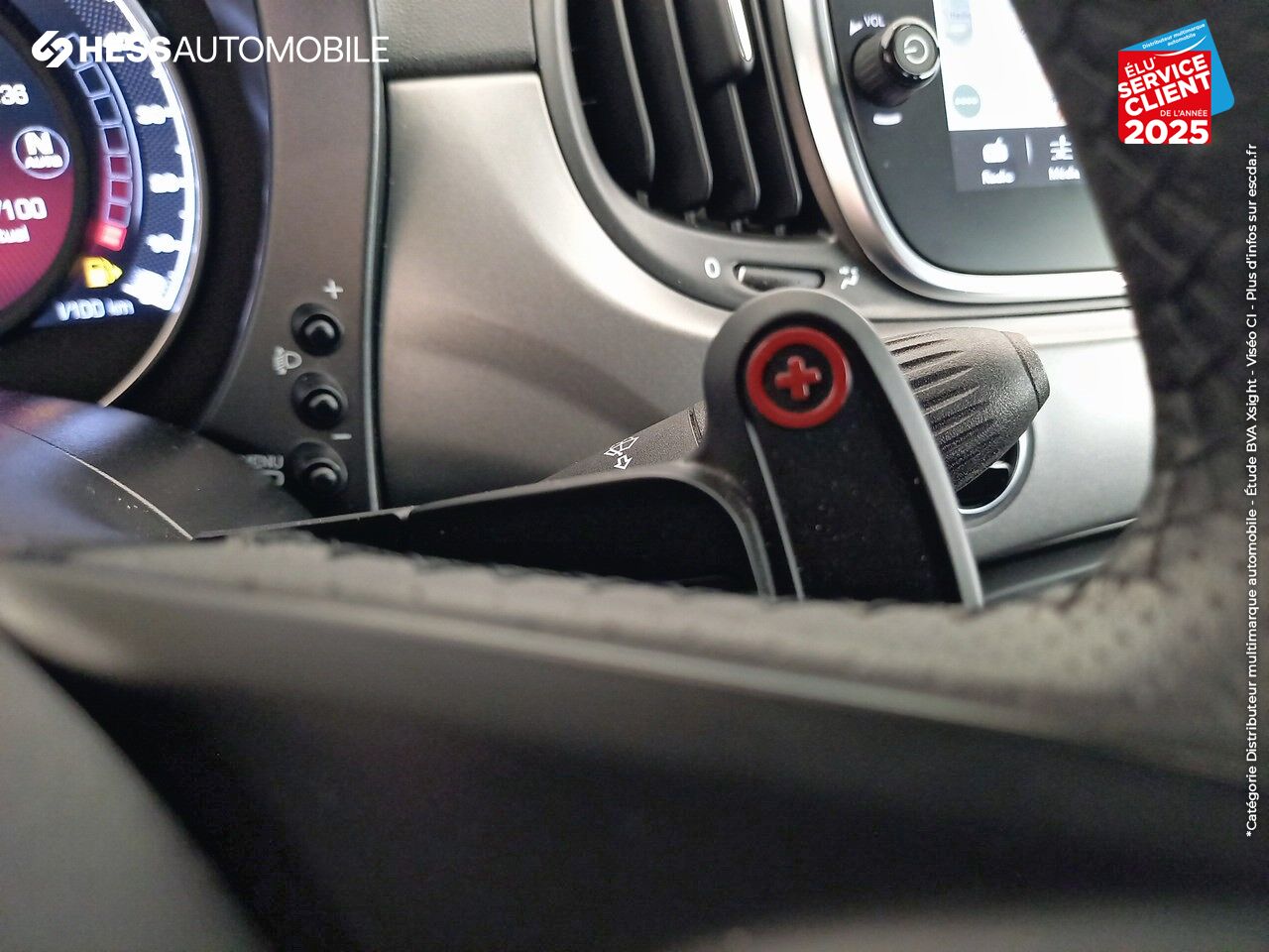 Véhicule d'occasion ABARTH 500C 1.4 TURBO T-JET 165CH 595 TURISMO BVA chez HESS Automobile