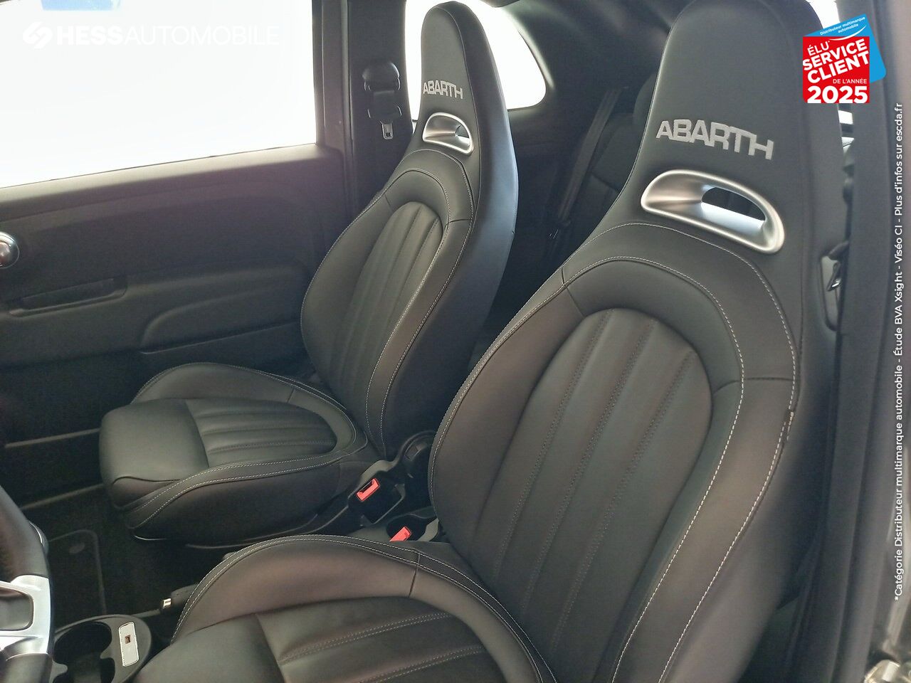Véhicule d'occasion ABARTH 500C 1.4 TURBO T-JET 165CH 595 TURISMO BVA chez HESS Automobile