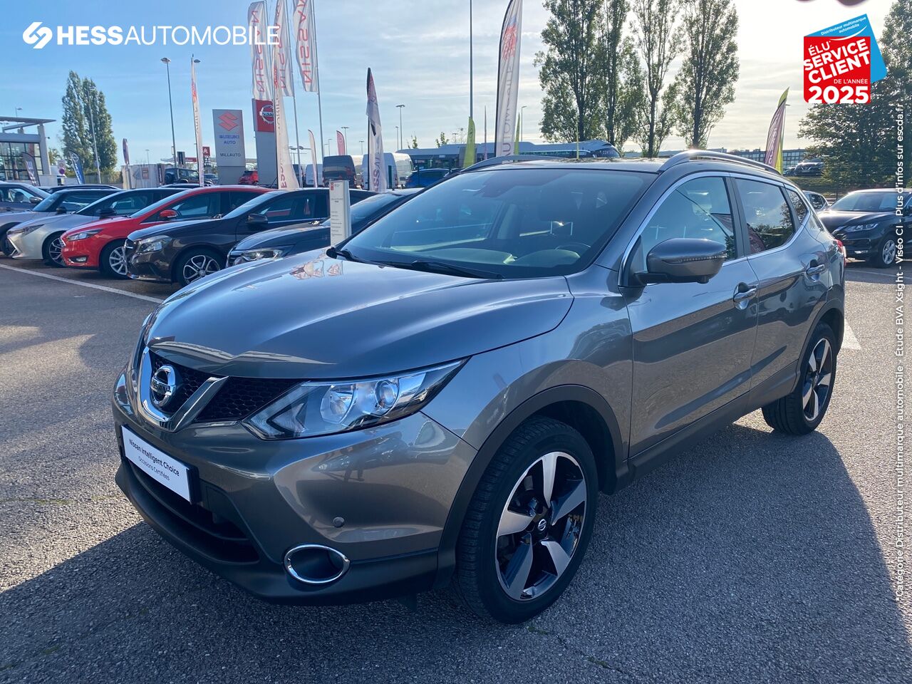 Véhicule d'occasion NISSAN QASHQAI 1.6 DCI 130CH N-CONNECTA TPANO GPS CAM360 chez Nissan Qashqai occasion