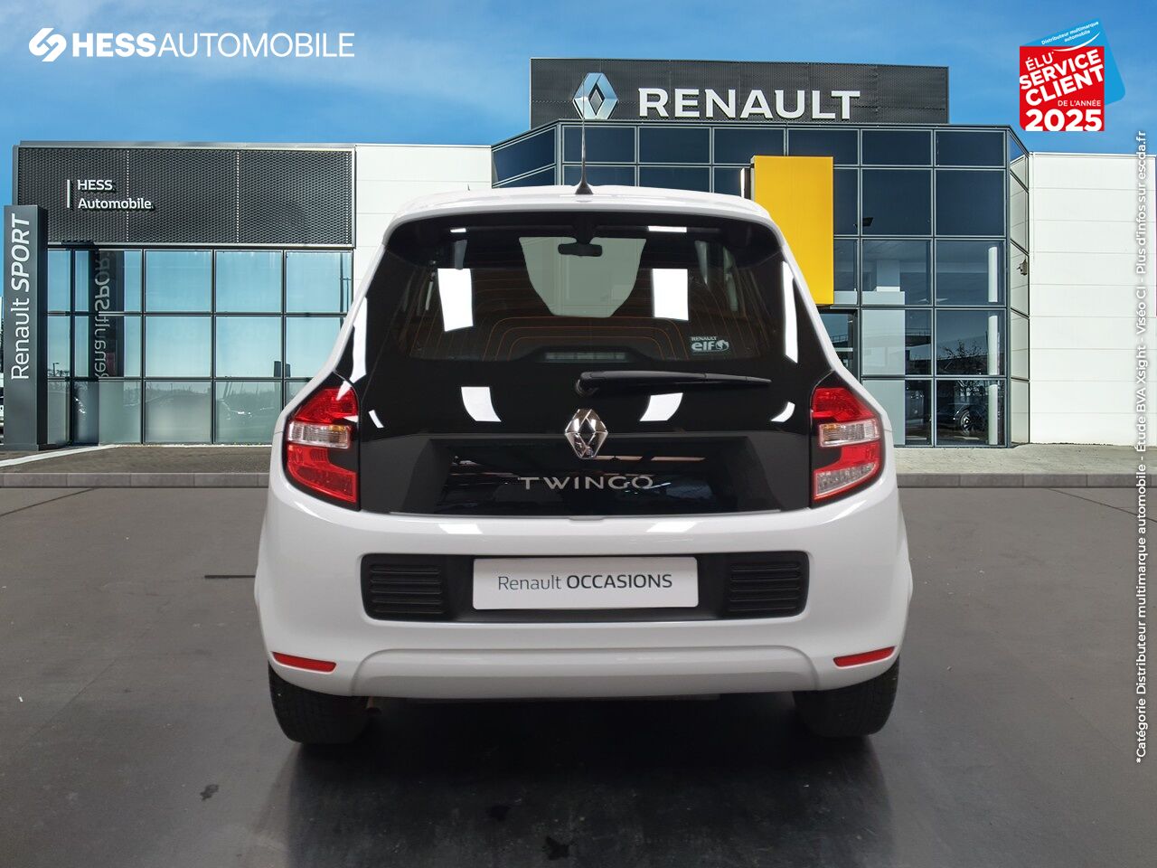 Véhicule d'occasion RENAULT TWINGO 1.0 SCE 70CH ZEN BOITE COURTE EURO6 chez Renault Strasbourg